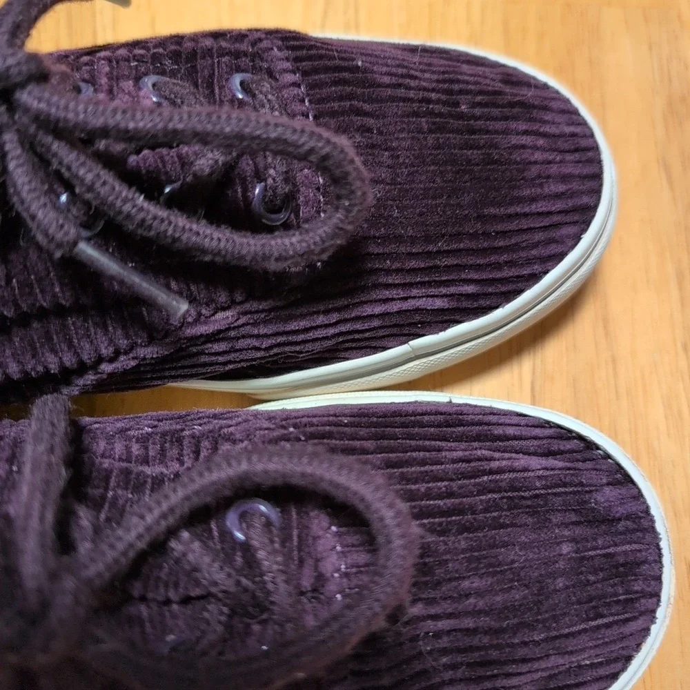 Ralph Lauren Polo Royal Purple Corduroy Sneakers Women's Size 4
